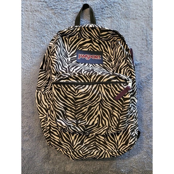 Jansport Accessories Jansport Classic Zebra Print Blkwht School